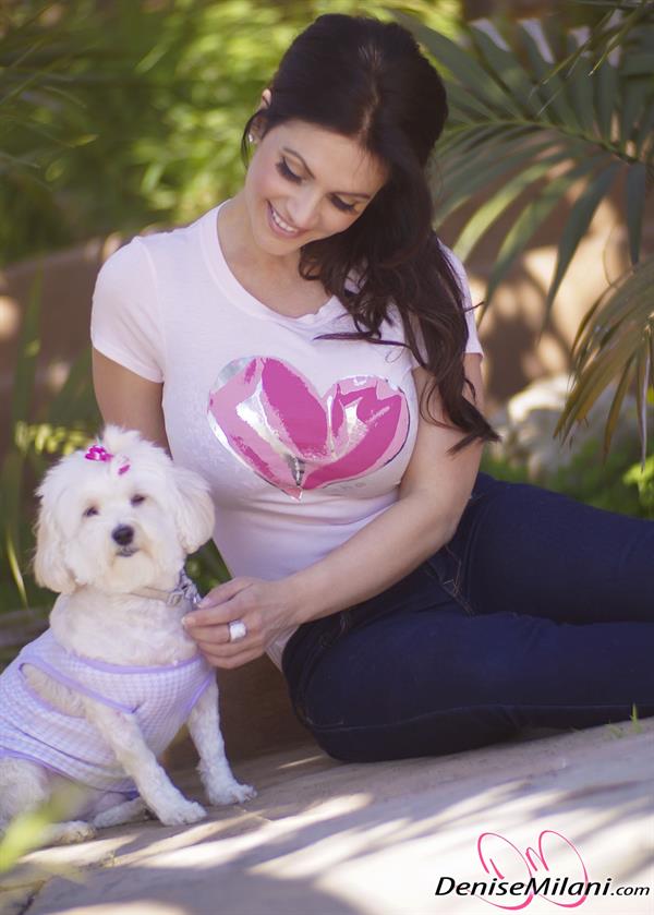 Denise Milani Photoset - Doggie13