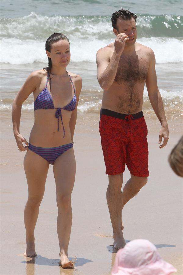 Olivia Wilde on the beach and in the water in Hawaii - May 26, 2013 