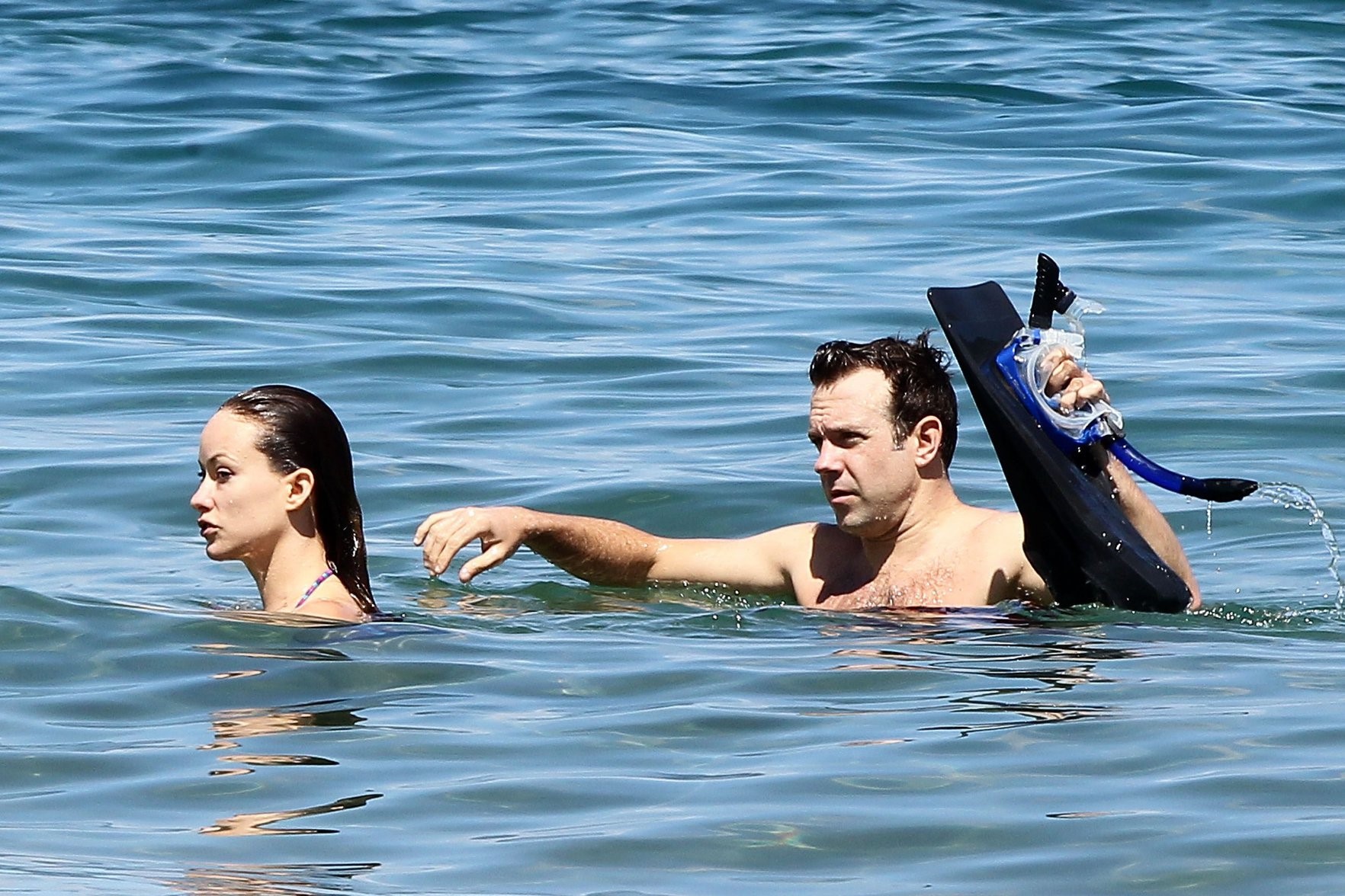Olivia Wilde on the beach and in the water in Hawaii - May 26, 2013 