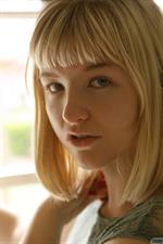 Vicky Chandler in a Dress