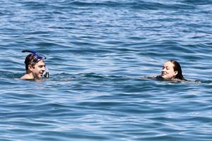 Olivia Wilde on the beach and in the water in Hawaii - May 26, 2013 