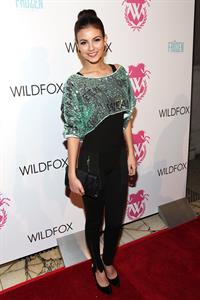 Victoria Justice Wildfox Couture fashion week event 2/6/13 