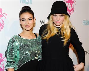 Victoria Justice Wildfox Couture fashion week event 2/6/13 