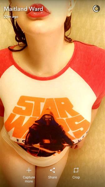 Maitland Ward a nude redhead perfect 10 with large boobs and great ass