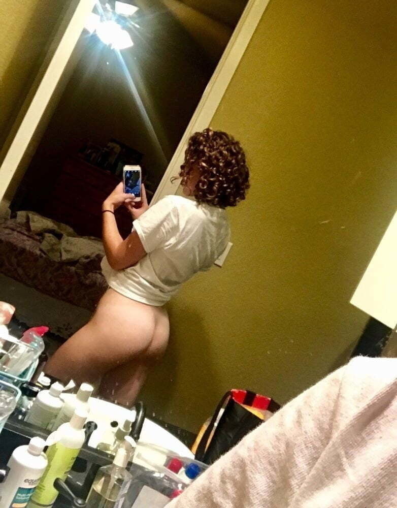madison taking a selfie and - ass