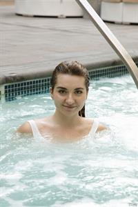 Olivia Yukon in the Jacuzzi