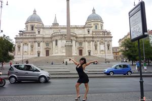 Denise Milani Snapshots - Rome1