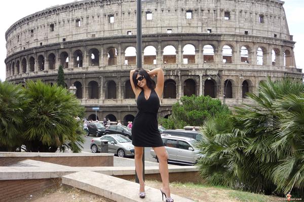 Denise Milani Snapshots - Rome1