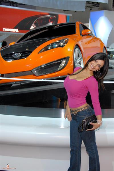 Denise Milani Snapshots - AutoShow07