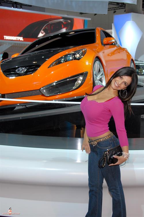 Denise Milani Snapshots - AutoShow07