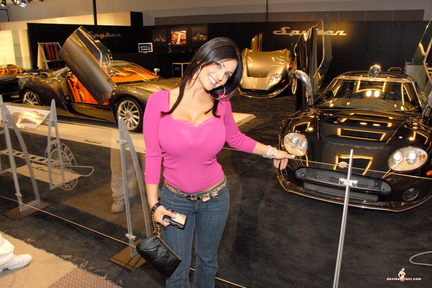 Denise Milani car