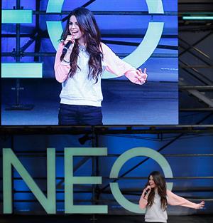 Selena Gomez Adidas NEO Label event in NY 2/6/13 