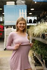 Serena Avary Sexy in Sheer