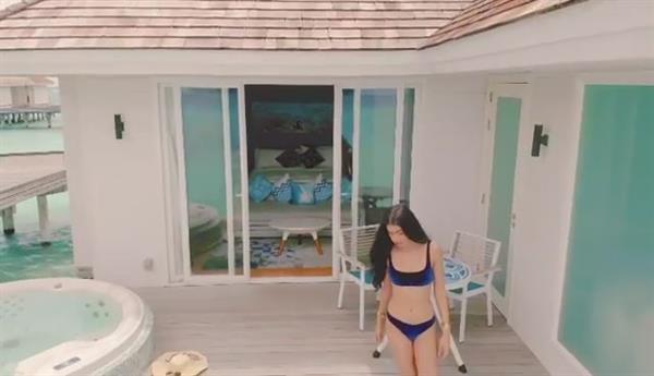 Alanna Panday in a bikini