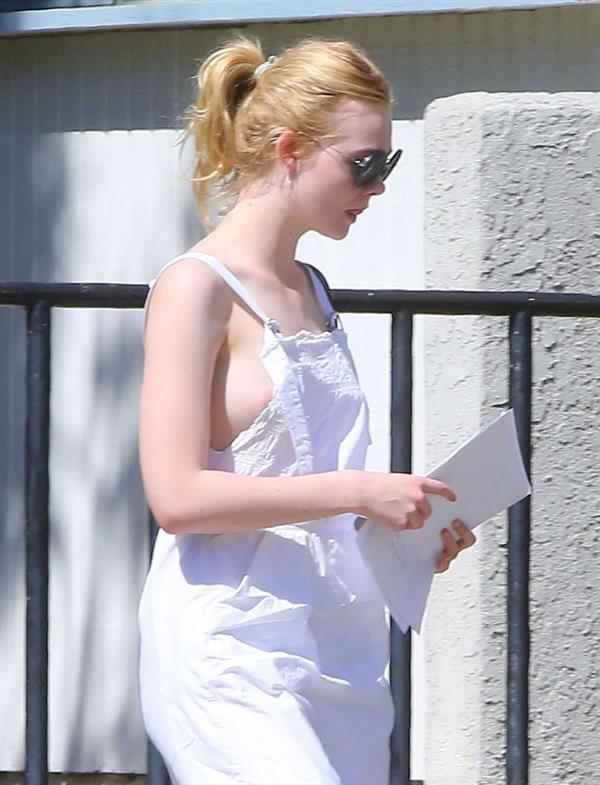 Elle Fanning - breasts