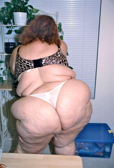 Anonymous in lingerie - ass