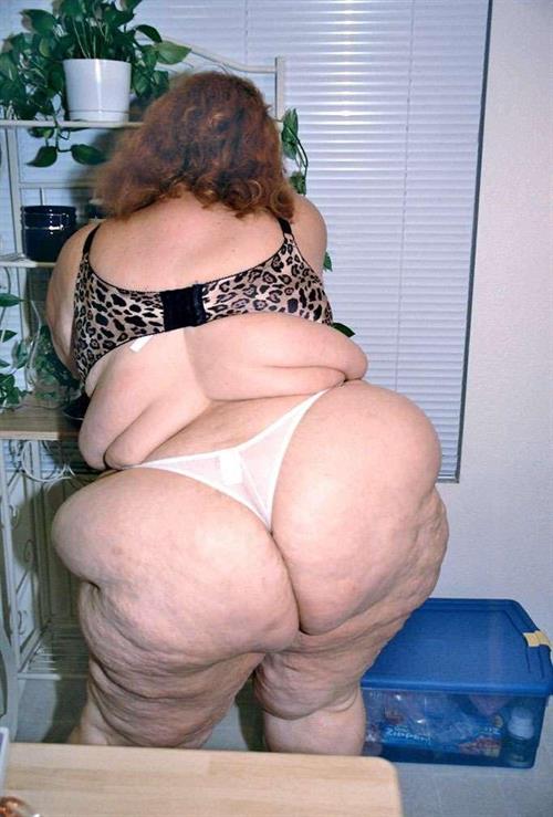 Anonymous in lingerie - ass