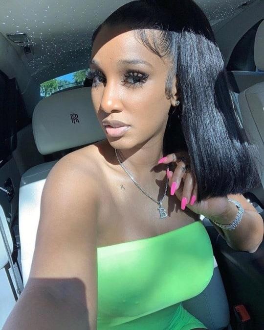 Bernice Burgos taking a selfie