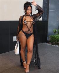 Jayda Cheaves in lingerie