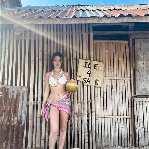 Donnalyn Bartolome in a bikini