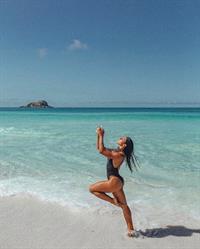 Beautiful Brazilian diver