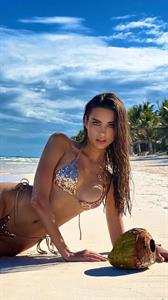 Liza Kovalenko in a bikini