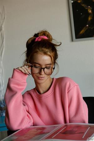 Zoey Luna Nerdy Redhead