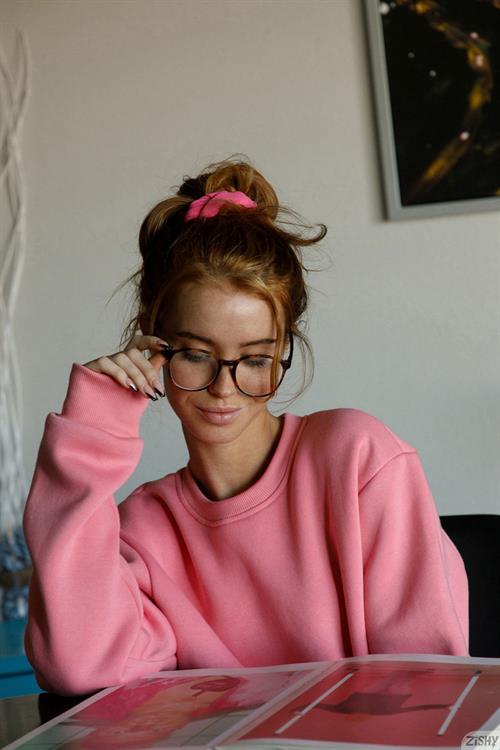 Zoey Luna Nerdy Redhead