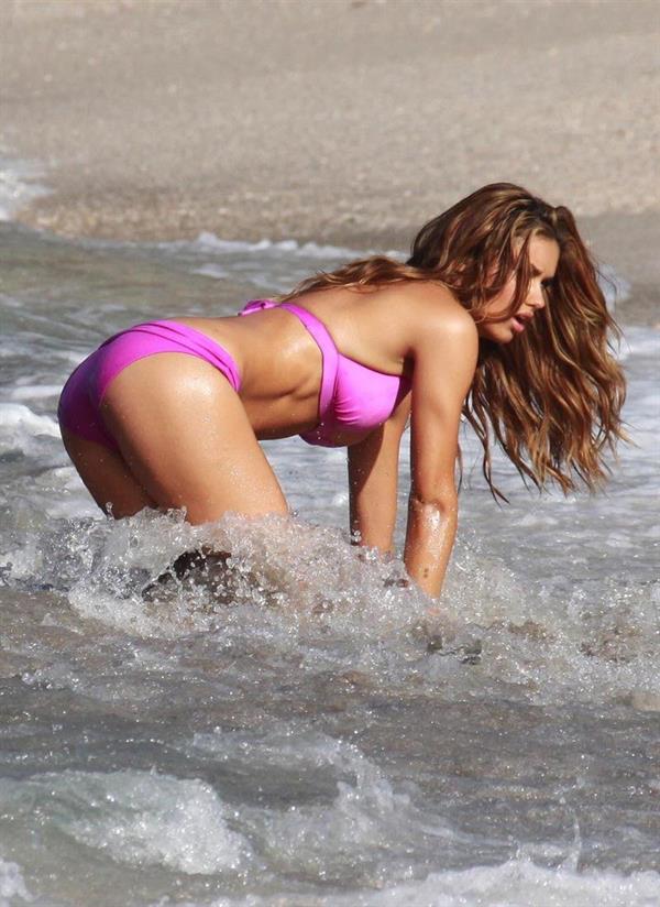 Adriana Lima in a bikini - ass