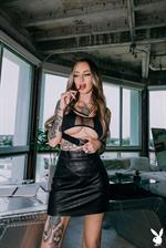 Paige Amaze Inked Blonde with Glasses