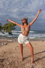 Camila Luna: Alone On The Beach