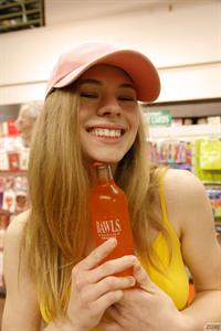 Minka Giertz in a Skirt