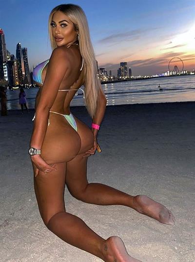 Chloe Ferry in a bikini - ass
