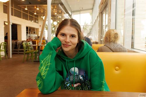 Allie Chandler Pictures Allie Chandler in a Hoodie