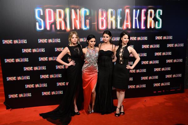 Selena Gomez Spring Breakers premiere in Madrid 2/21/13 