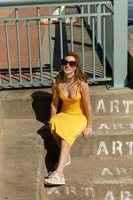 Meadow Brink in a Summer Dress