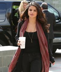 Selena Gomez out walking in Toluca Lake on April 5, 2013
