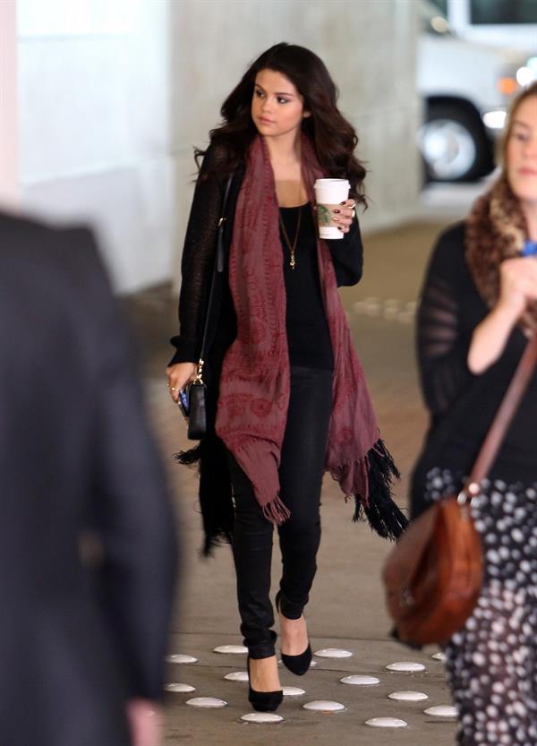 Selena Gomez out walking in Toluca Lake on April 5, 2013
