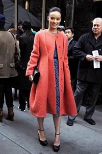 Olivia Wilde attends Calvin Klein Fall 2013 Presentation in New York City - February 14, 2013 