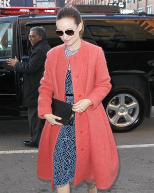 Olivia Wilde out in New York City - February 14, 2013 (Valentine's Day)