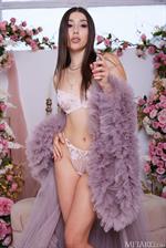 Lisa Belys Petite Babe in Lingerie