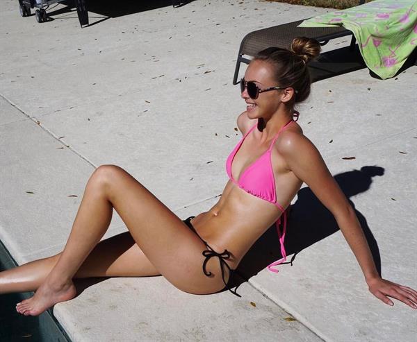 Whitney Thornqvist in a bikini