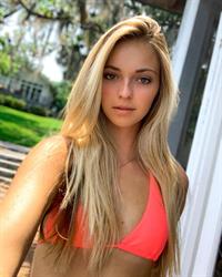 Whitney Thornqvist in a bikini