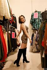 Vonnie Bean Animal Print Dress