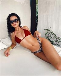 Mishka Silva in a bikini