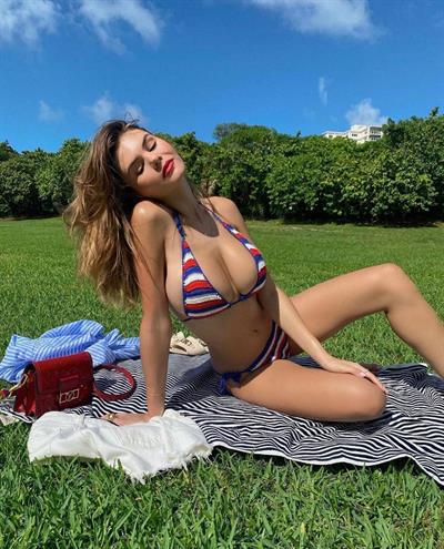 Ashley Tervort in a bikini