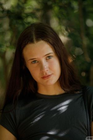 Athena Heart in Shorts and Panties