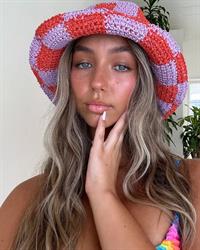 Avry Justis in a bikini