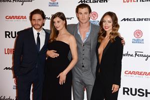 Olivia Wilde attending the  Rush  World Premiere on September 2, 2013