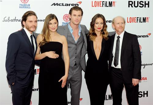 Olivia Wilde attending the  Rush  World Premiere on September 2, 2013